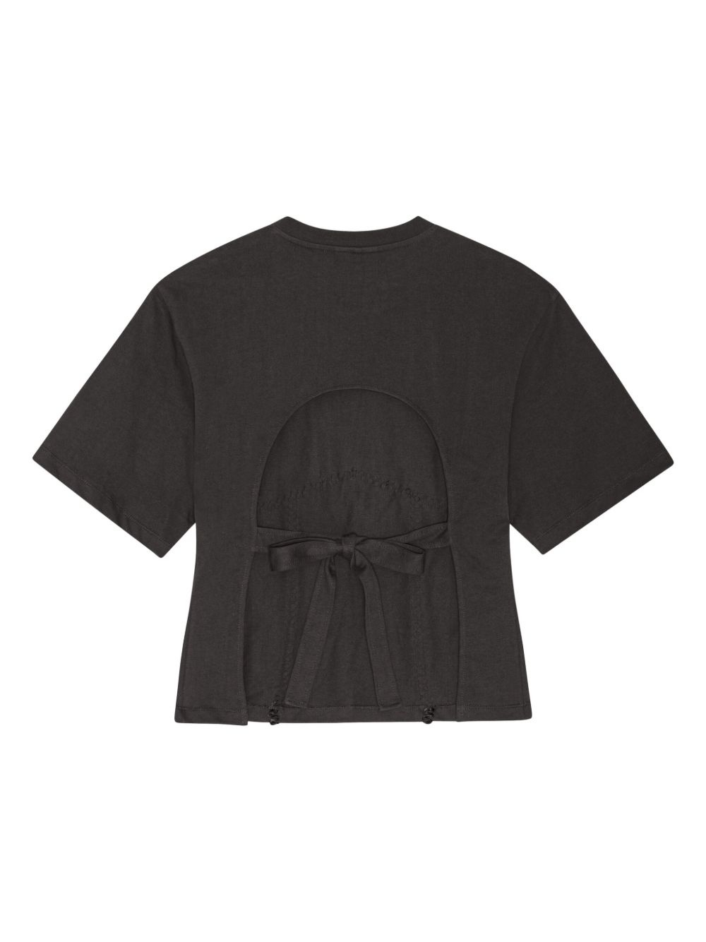 appliqué-detail T-shirt - 6