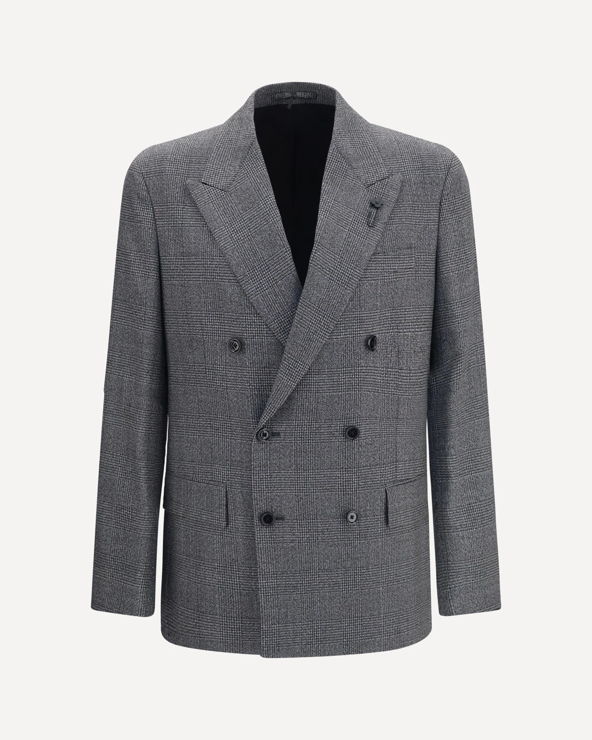 Double-breasted wool Blazer - 1