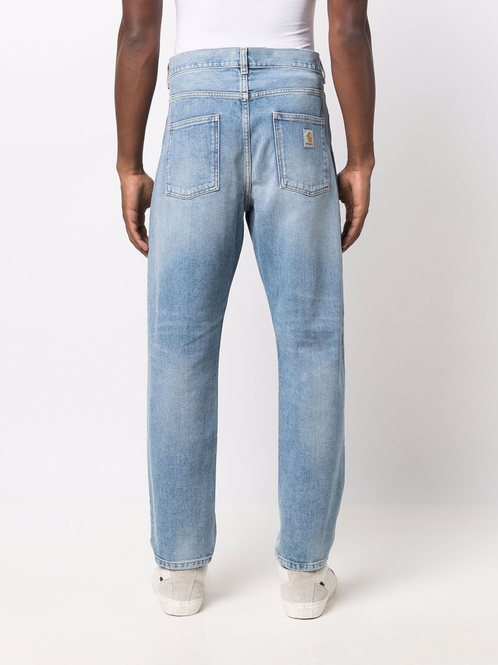 high-rise tapered jeans - 4