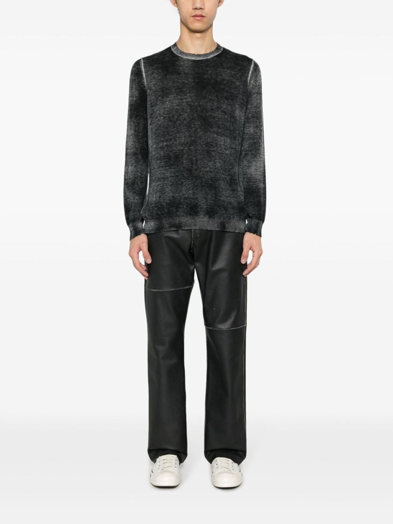 Avant Toi distressed-effect jumper outlook