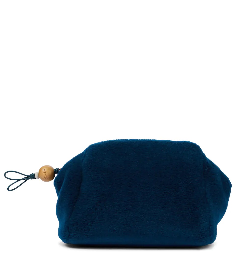 Puffy Pouch cashmere and silk clutch - 1