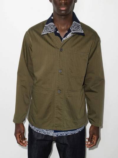 BEAMS PLUS cotton shirt jacket outlook