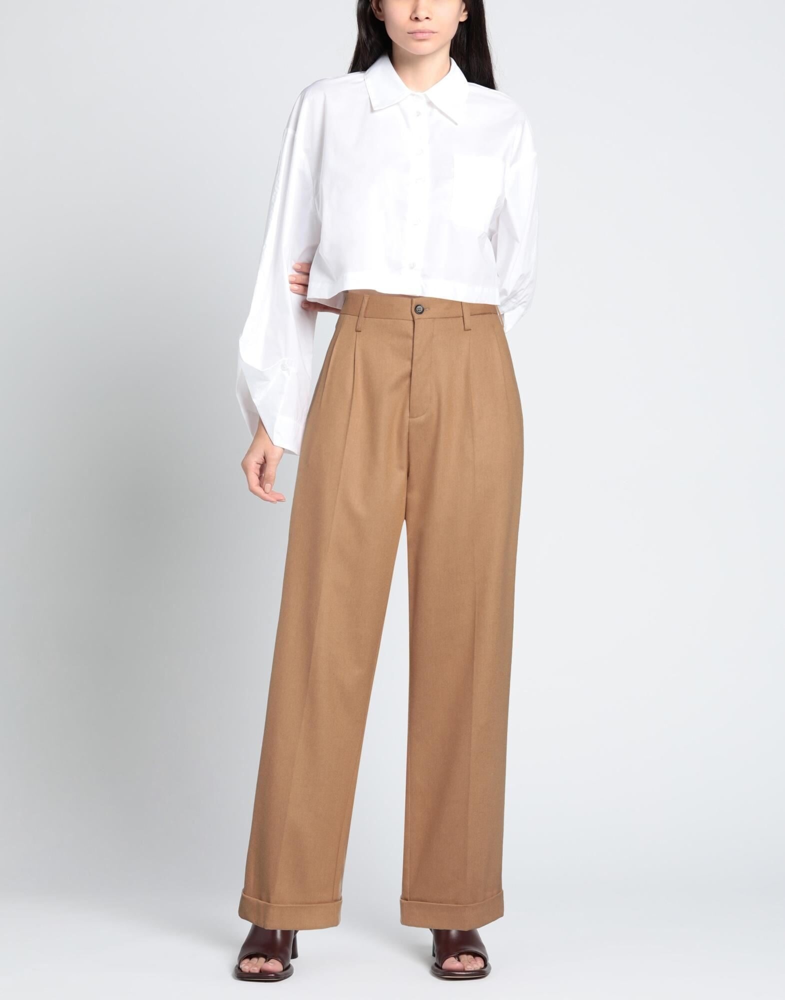 Camel Women's Casual Pants - 2