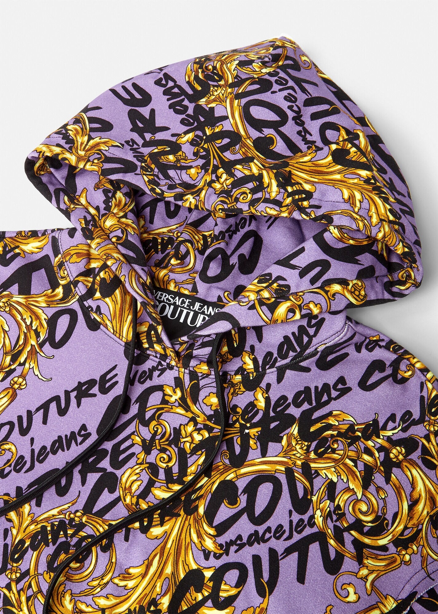 Logo Brush Couture Hoodie - 2