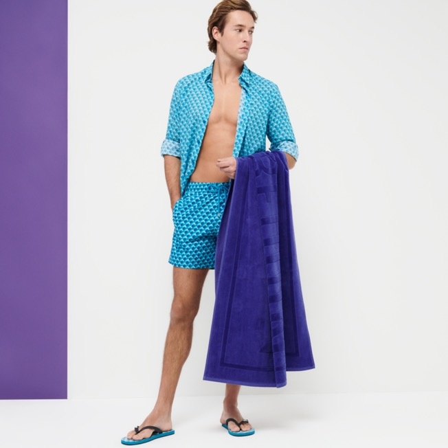 Men Flip Flops Micro Waves - 4