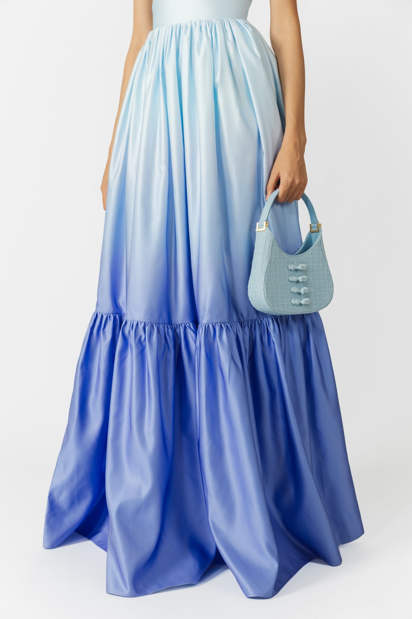NOVA SATIN GOWN - 5