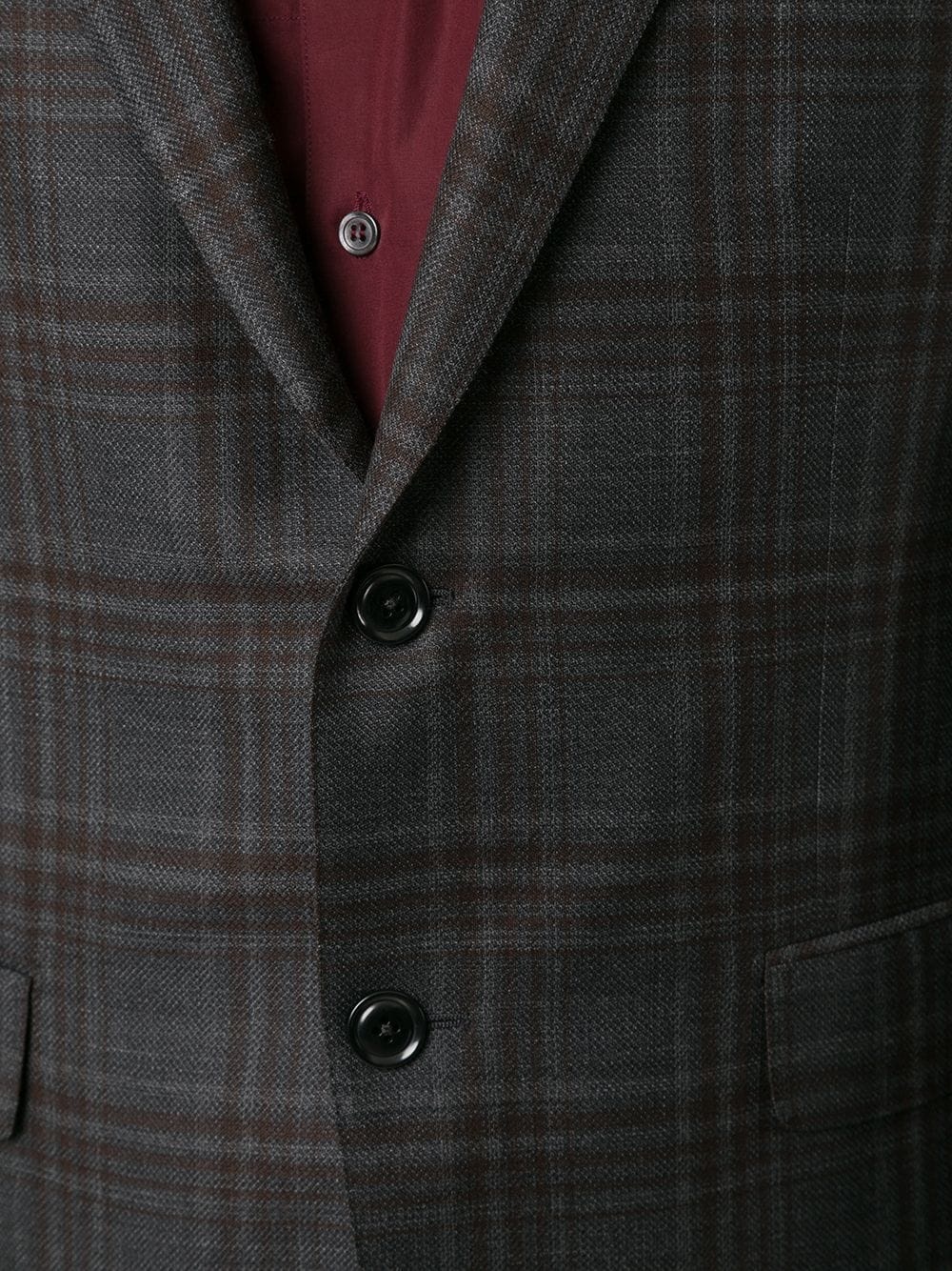 check pattern blazer - 5