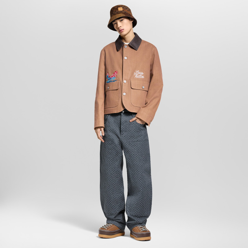 Louis Vuitton Embellished Workwear Jacket outlook