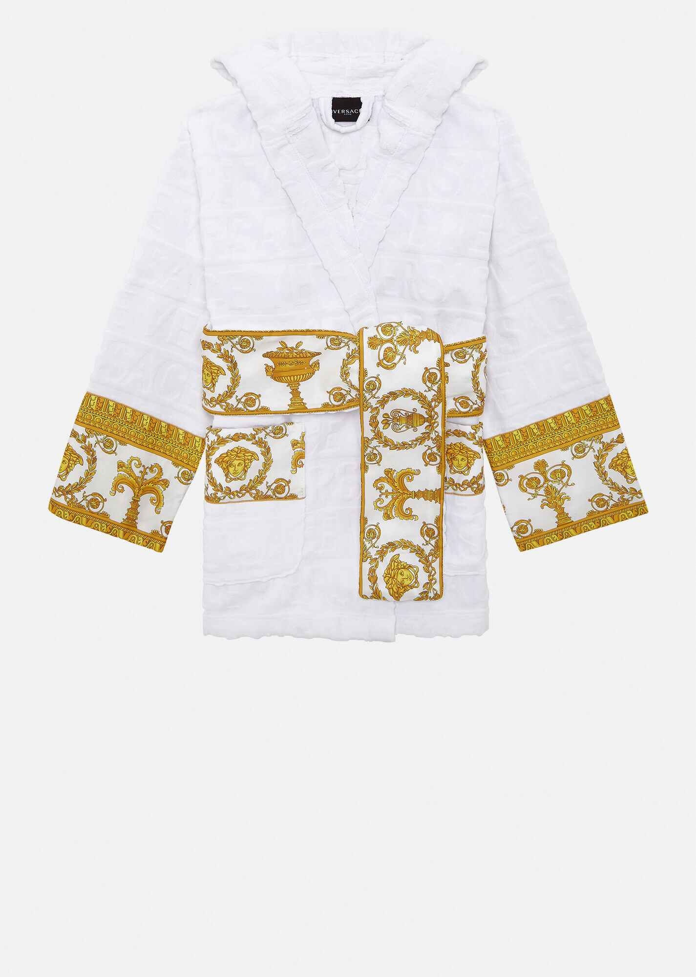 I ♡ Baroque Hooded Bathrobe - 1