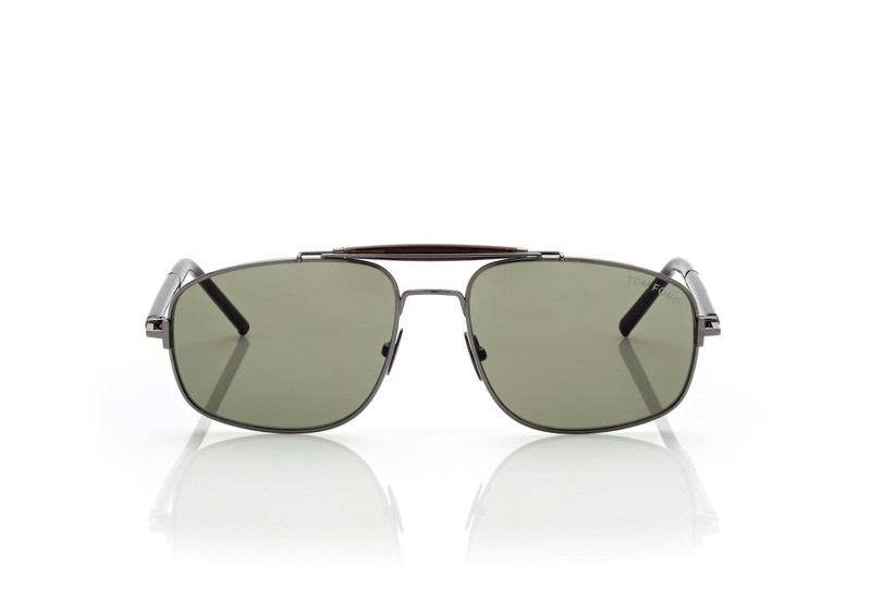 TITANIUM AND HORN NAVIGATOR SUNGLASSES 1