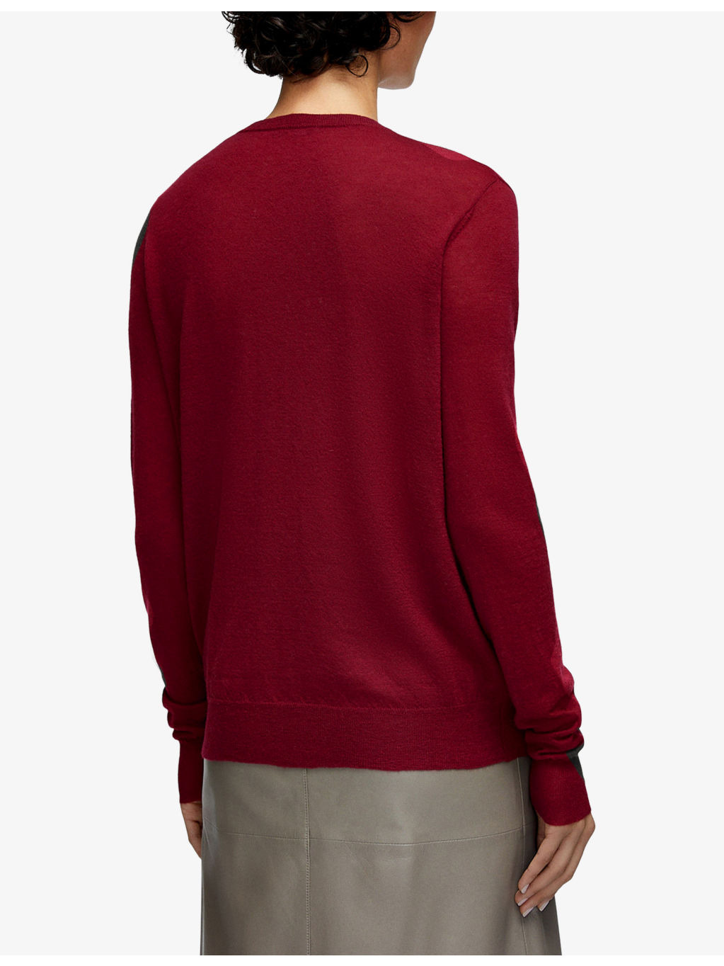 Cashair V-Neck Cashmere Knitted Jumper - 4