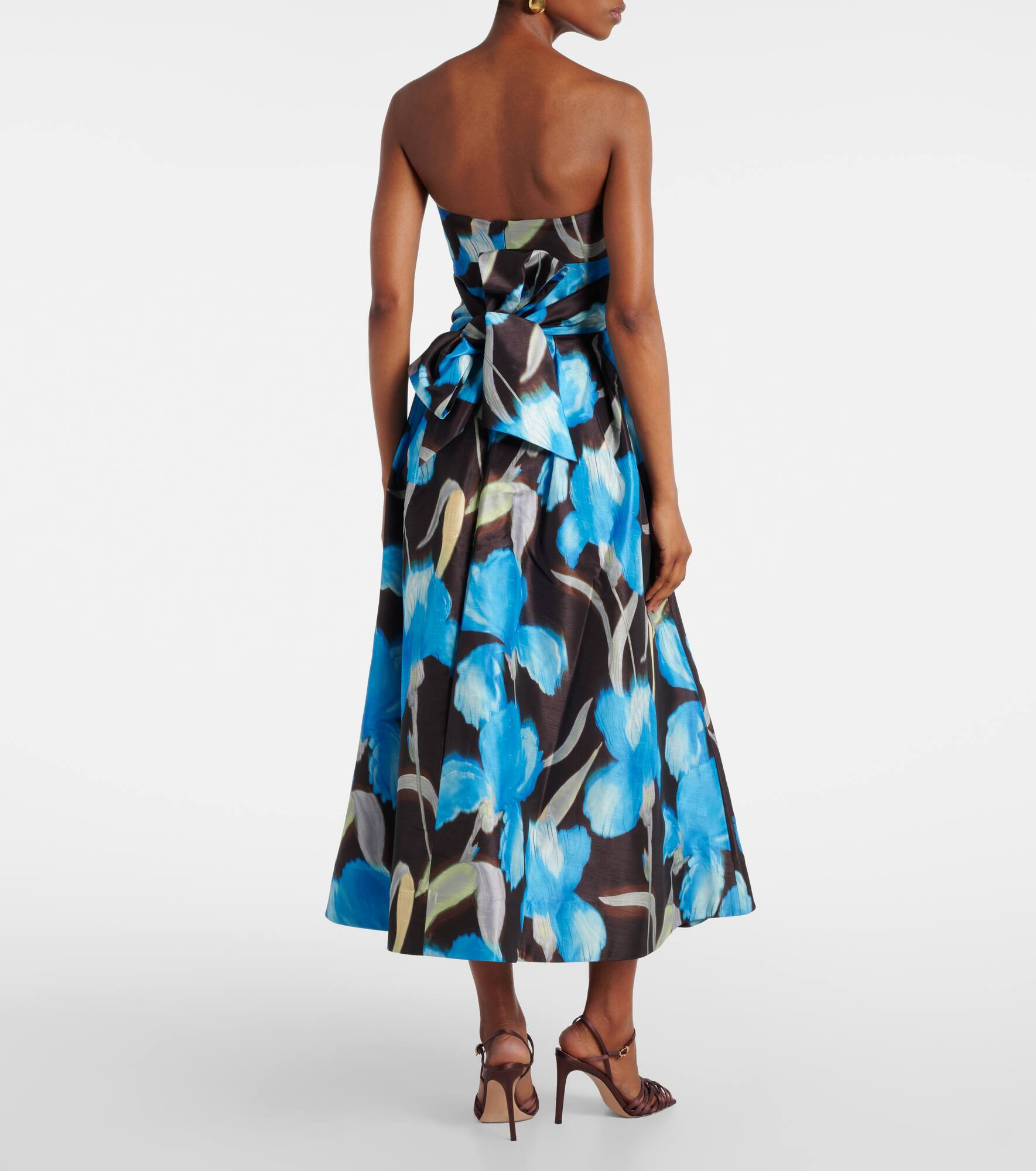 Ingrid printed midi dress - 3