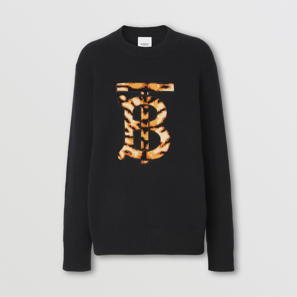 Monogram Motif Cashmere Sweater - 1