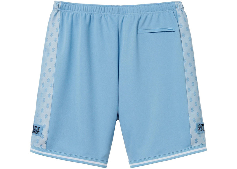 Supreme Supreme Monogram Short Columbia Blue outlook