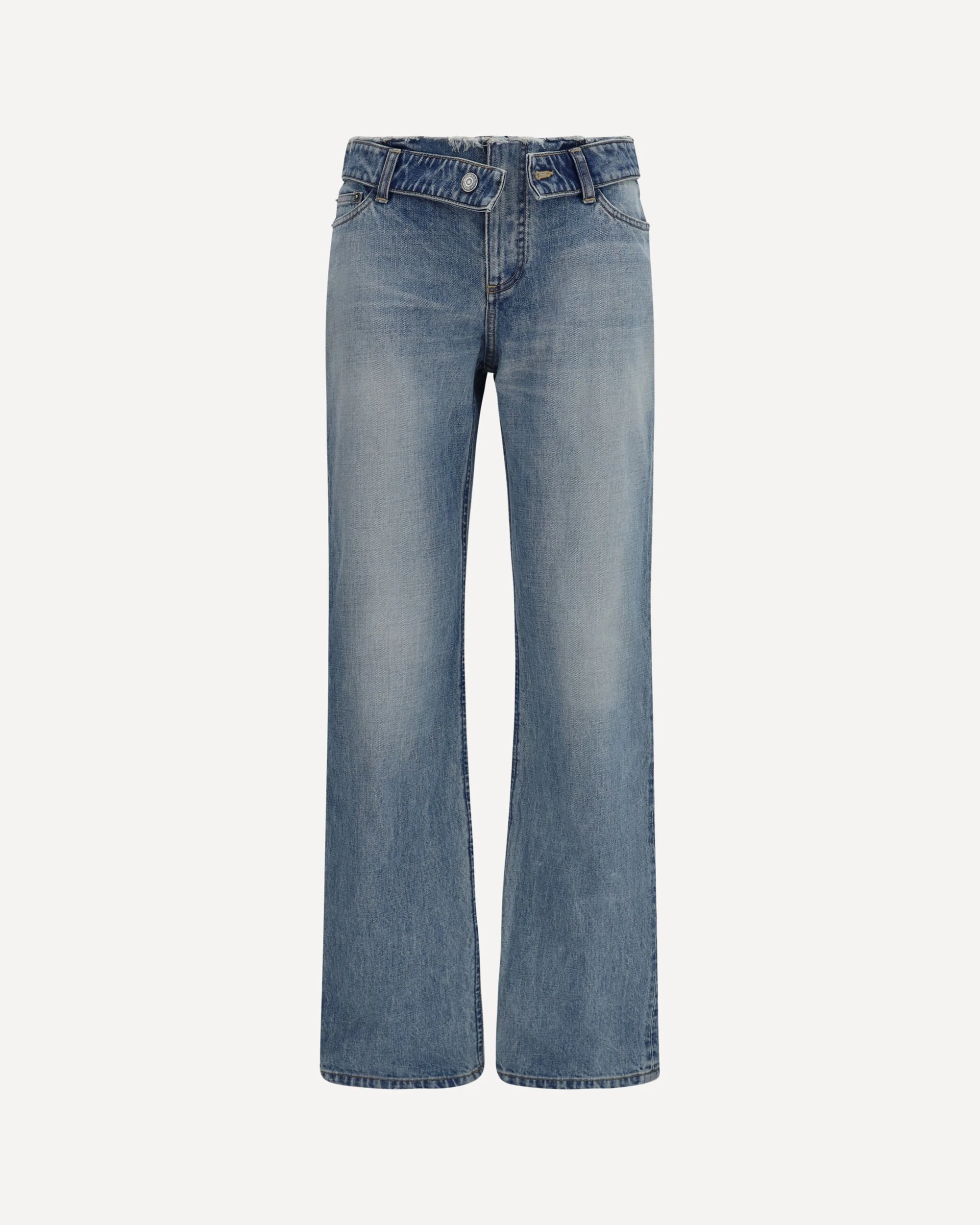 Faded pure cotton Jeans - 1
