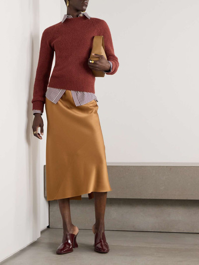 Dries Van Noten Brushed alpaca-blend sweater outlook