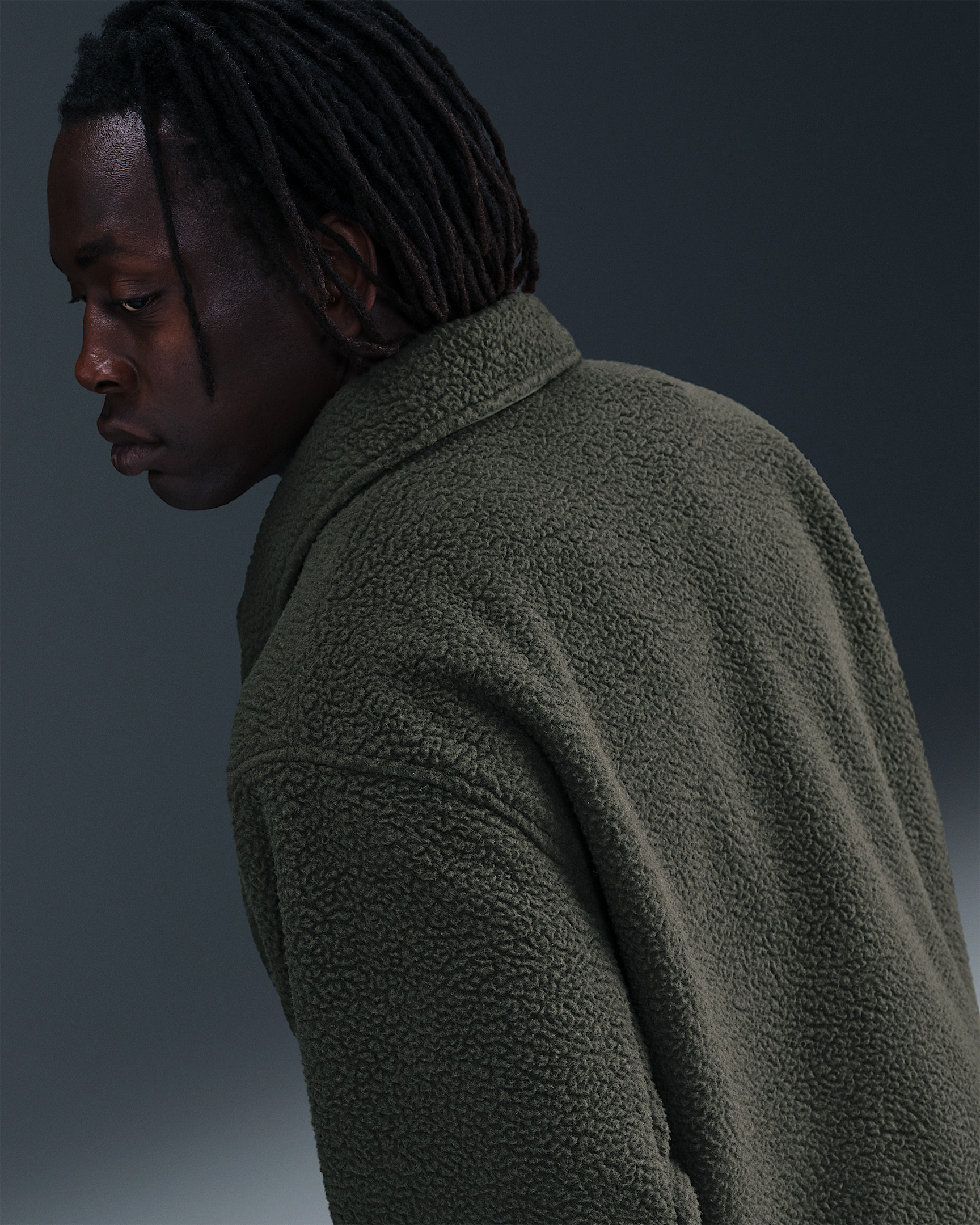 Nike Sportswear Club Men's High-Pile Fleece Coaches Jacket - 2