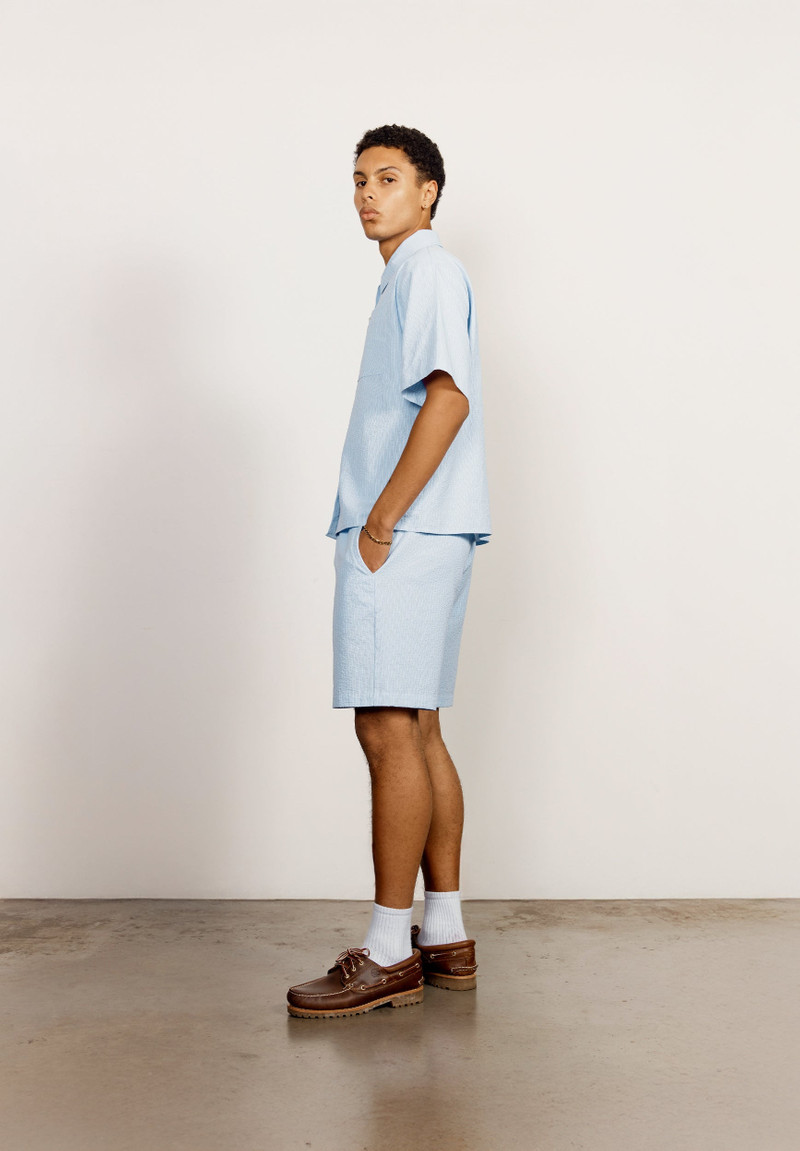 SEERSUCKER BOX FIT SHIRT 4