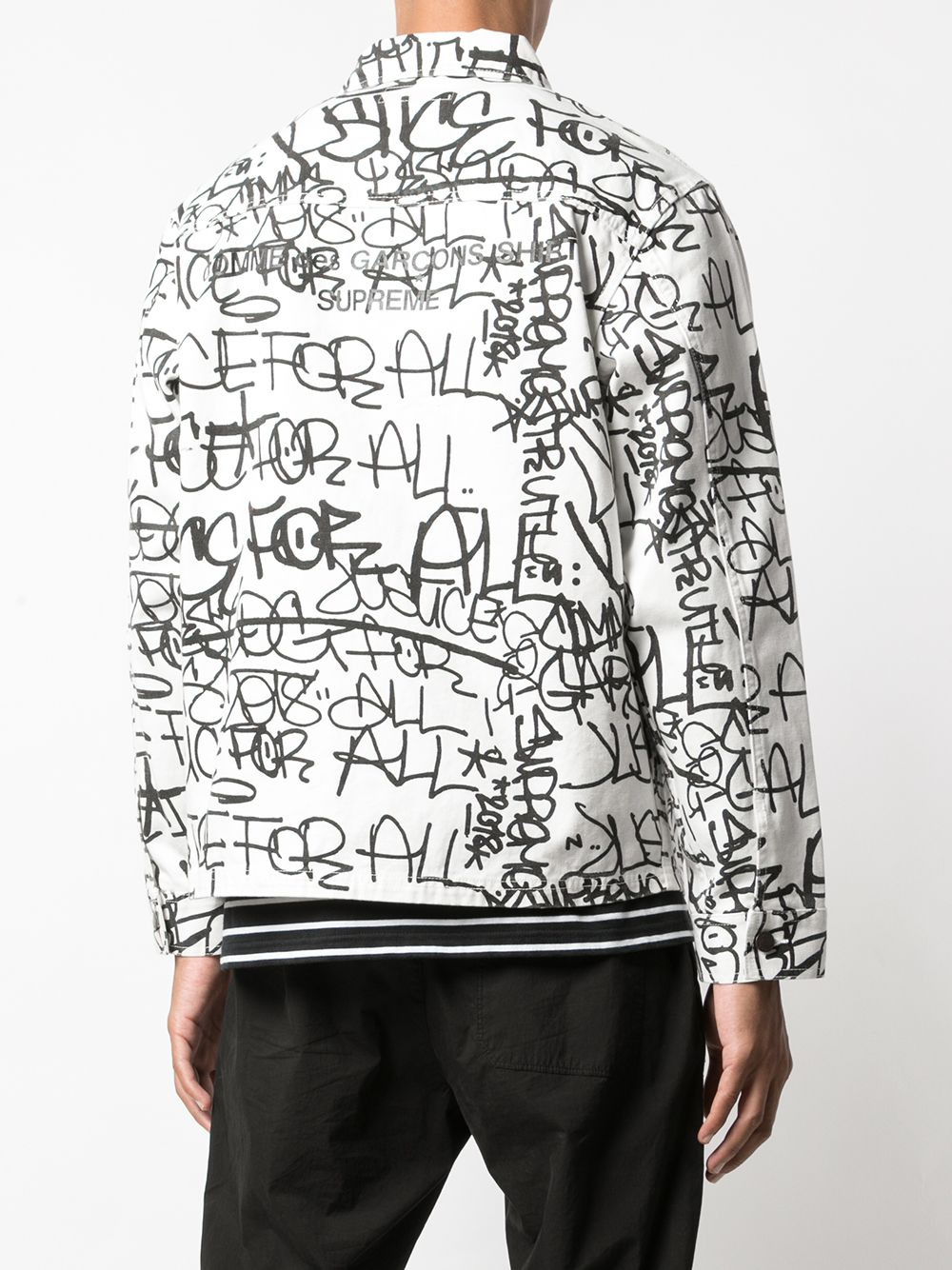 CDG Printed Chore Coat - 4