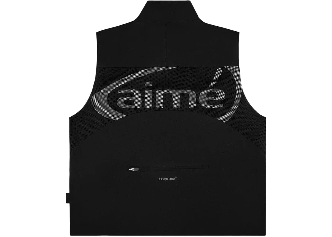 Aime Leon Dore Golf Lightweight Cordura Vest Jet Black - 1