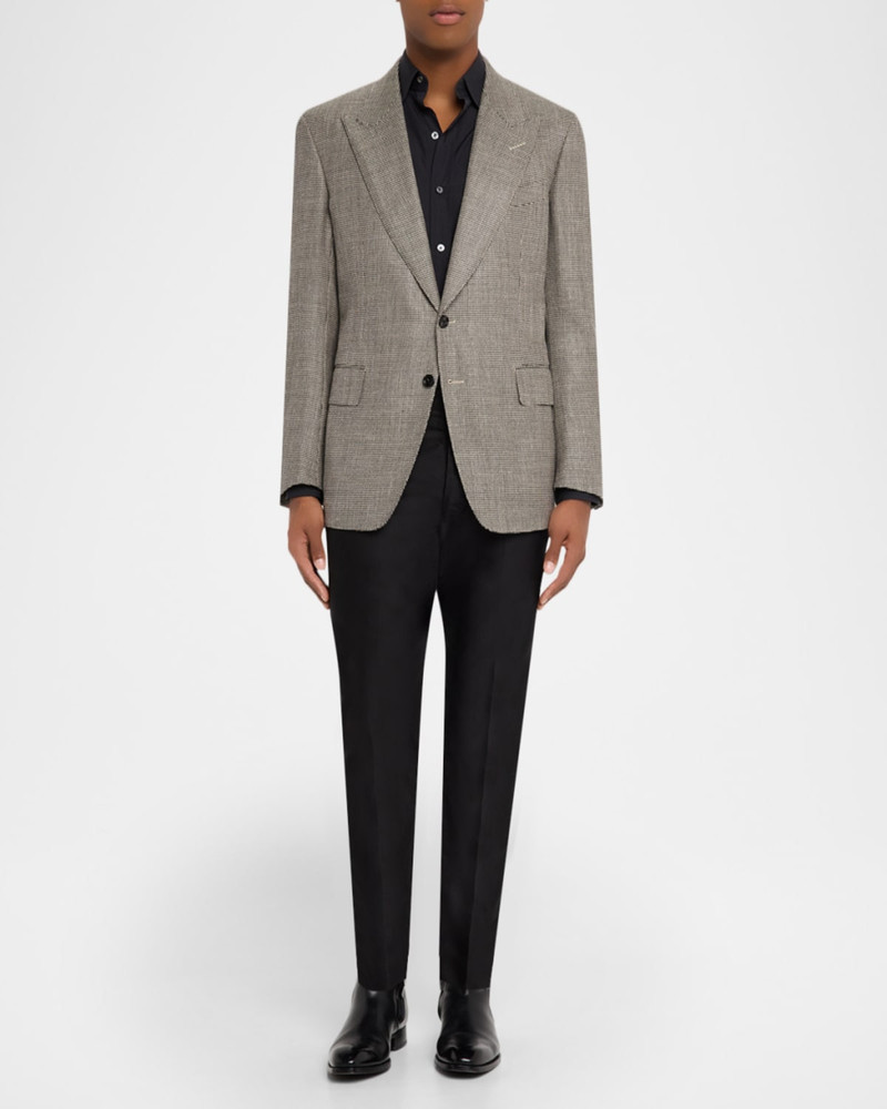 TOM FORD Men's Shelton Wool Silk Sport Coat outlook