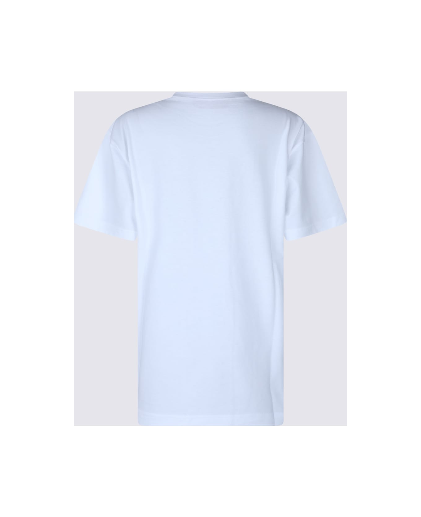 White Cotton T-shirt - 2
