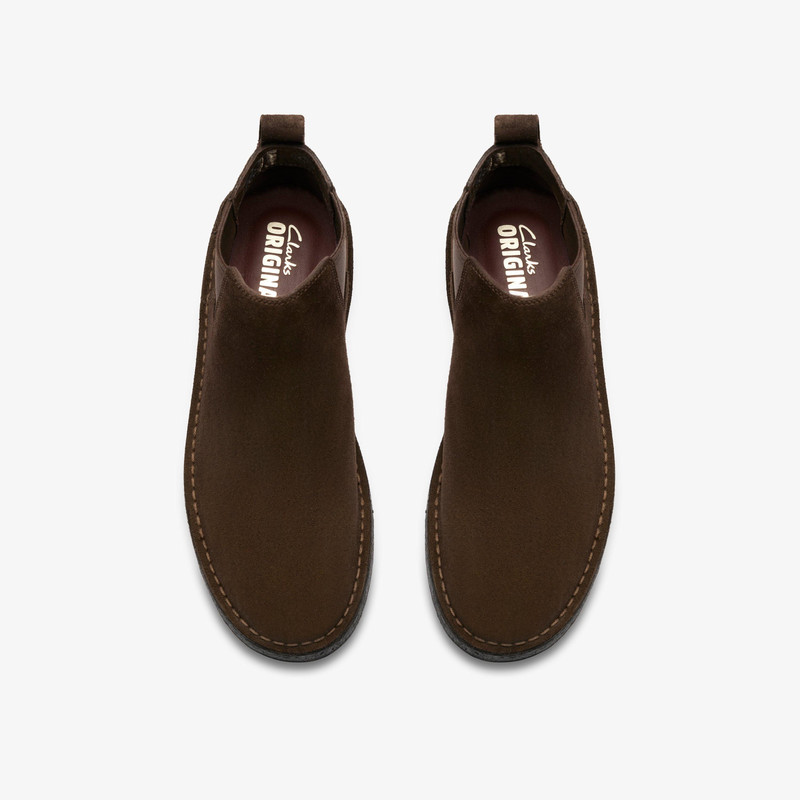 Desert Chelsea Dark Brown Suede 6