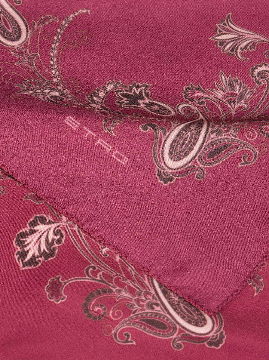 PRINTED SILK POCKET SQUARE - 2