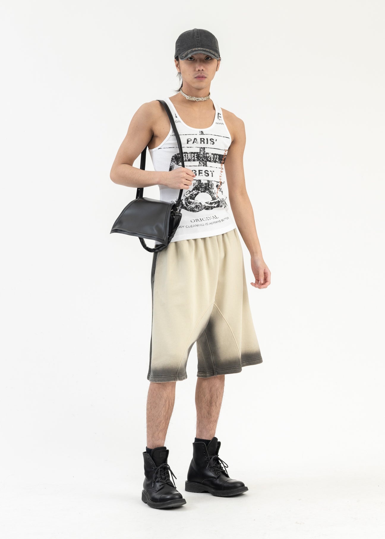 Y/Project EVERGREEN PARIS' BEST PINCHED TANK TOP | REVERSIBLE