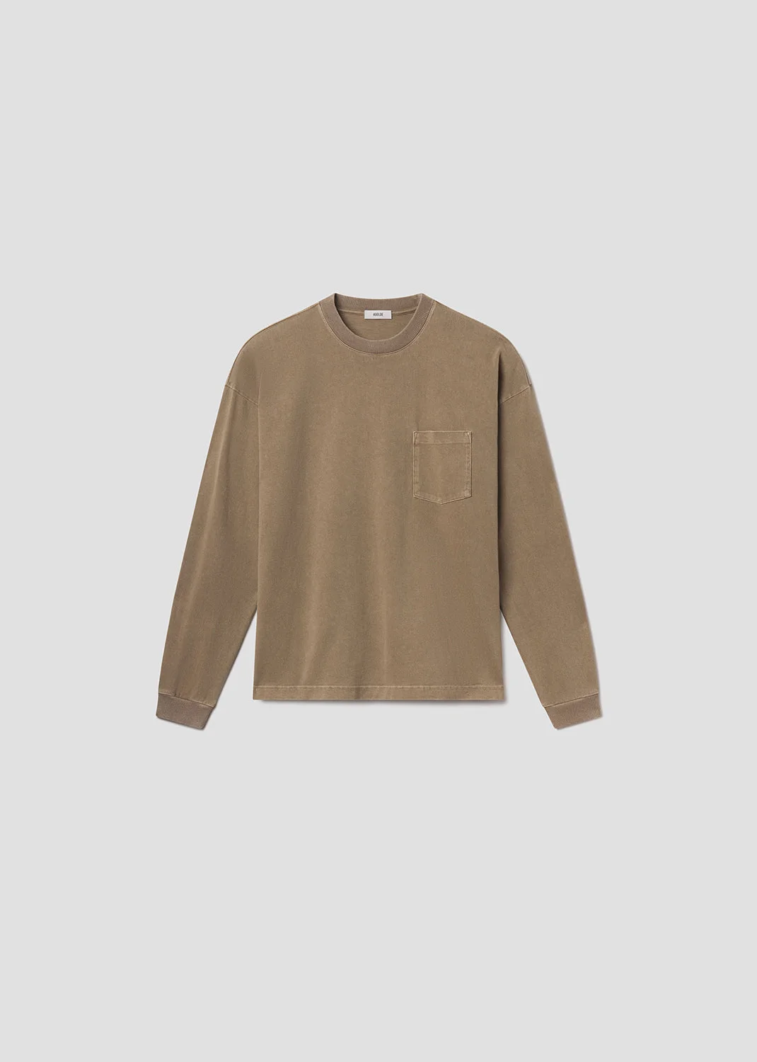 LUCAN LONG SLEEVE TEE IN TRAIL - 1