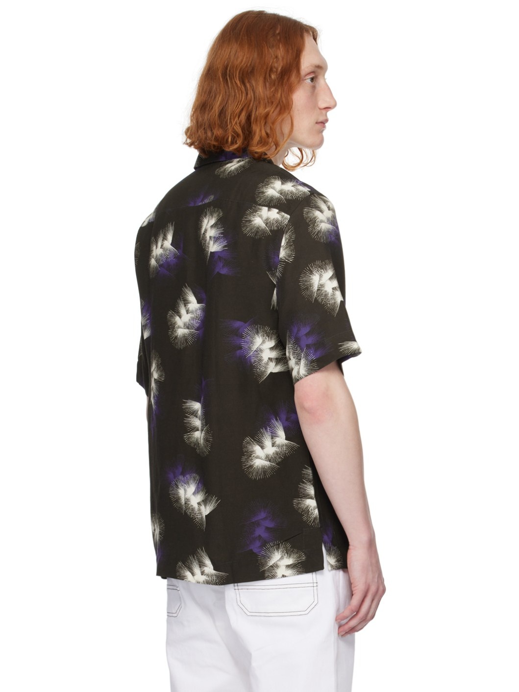 Black Printed Shirt - 3