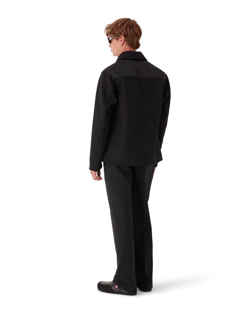 Wool Workwear Jacket | Casablanca Paris 3