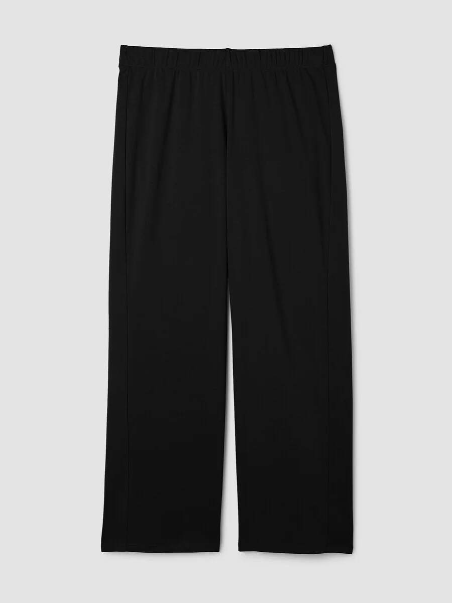 Organic Cotton Interlock Straight Sleep Pant - 1