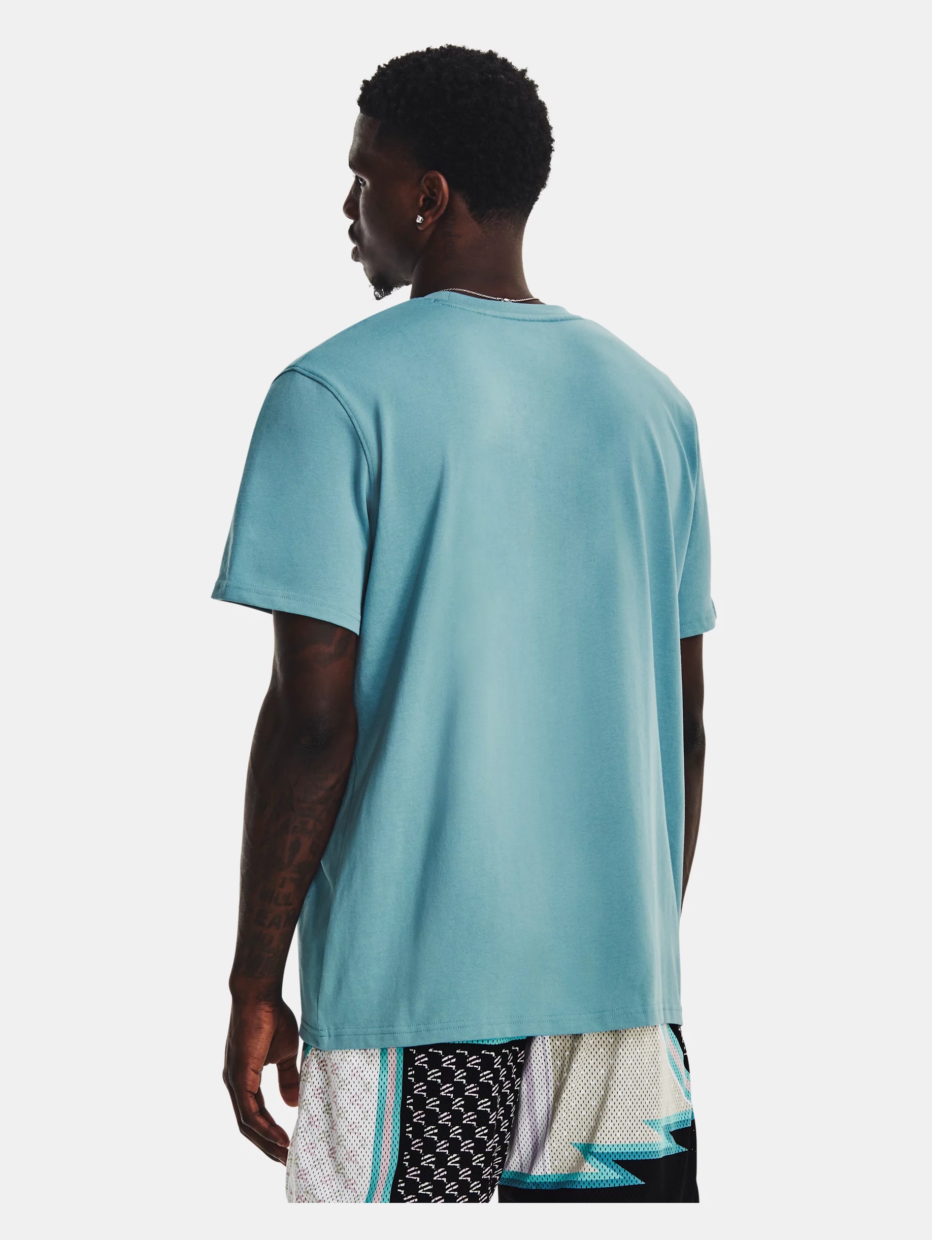 Men's Curry Logo Heavyweight Short Sleeve - 4
