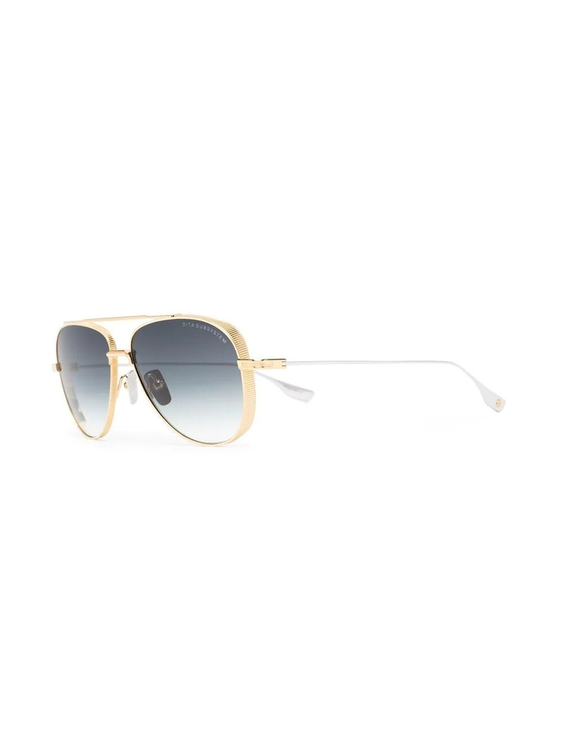 DITA Subsystem aviator-frame sunglasses outlook