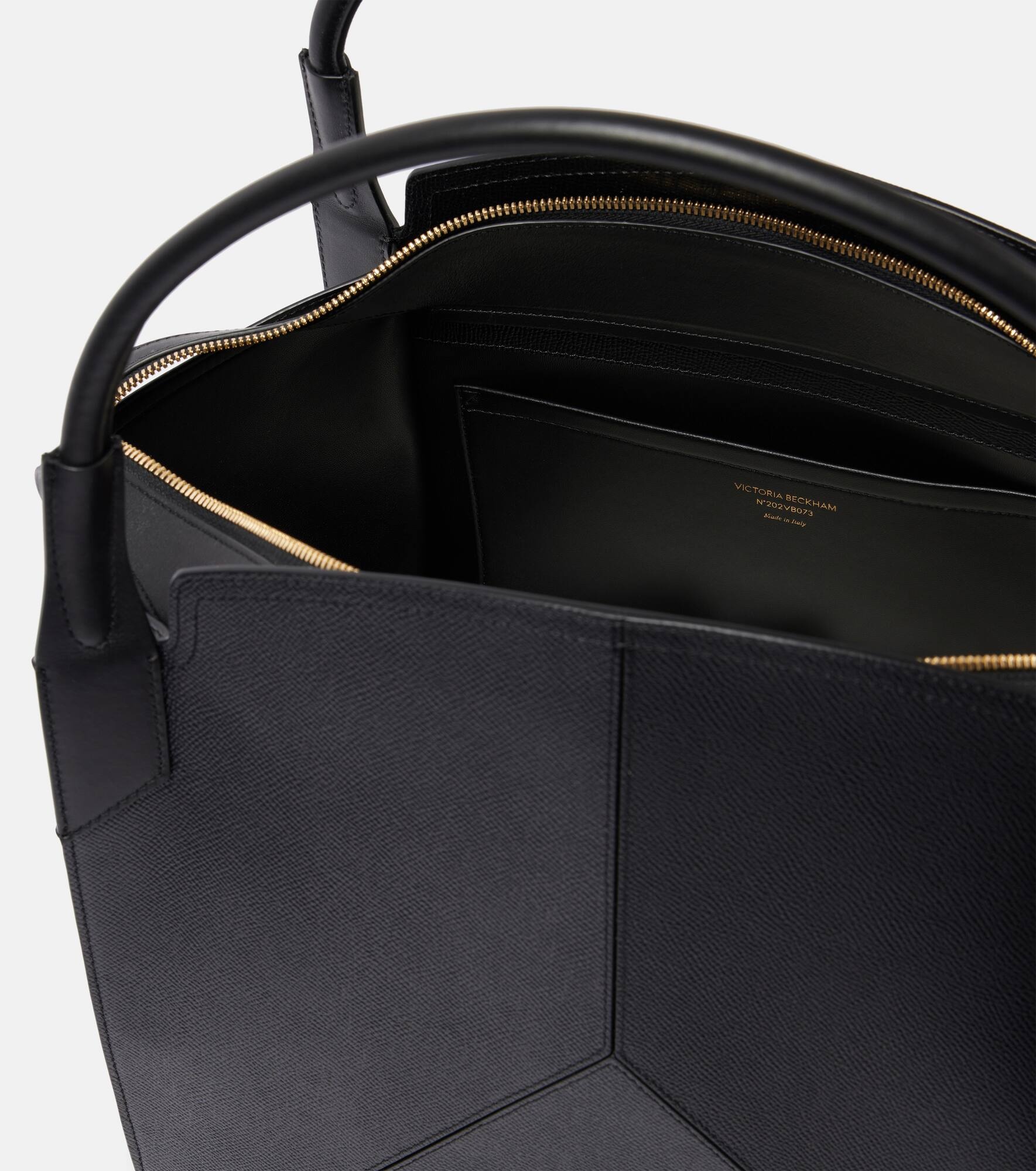 Victoria leather tote bag - 3