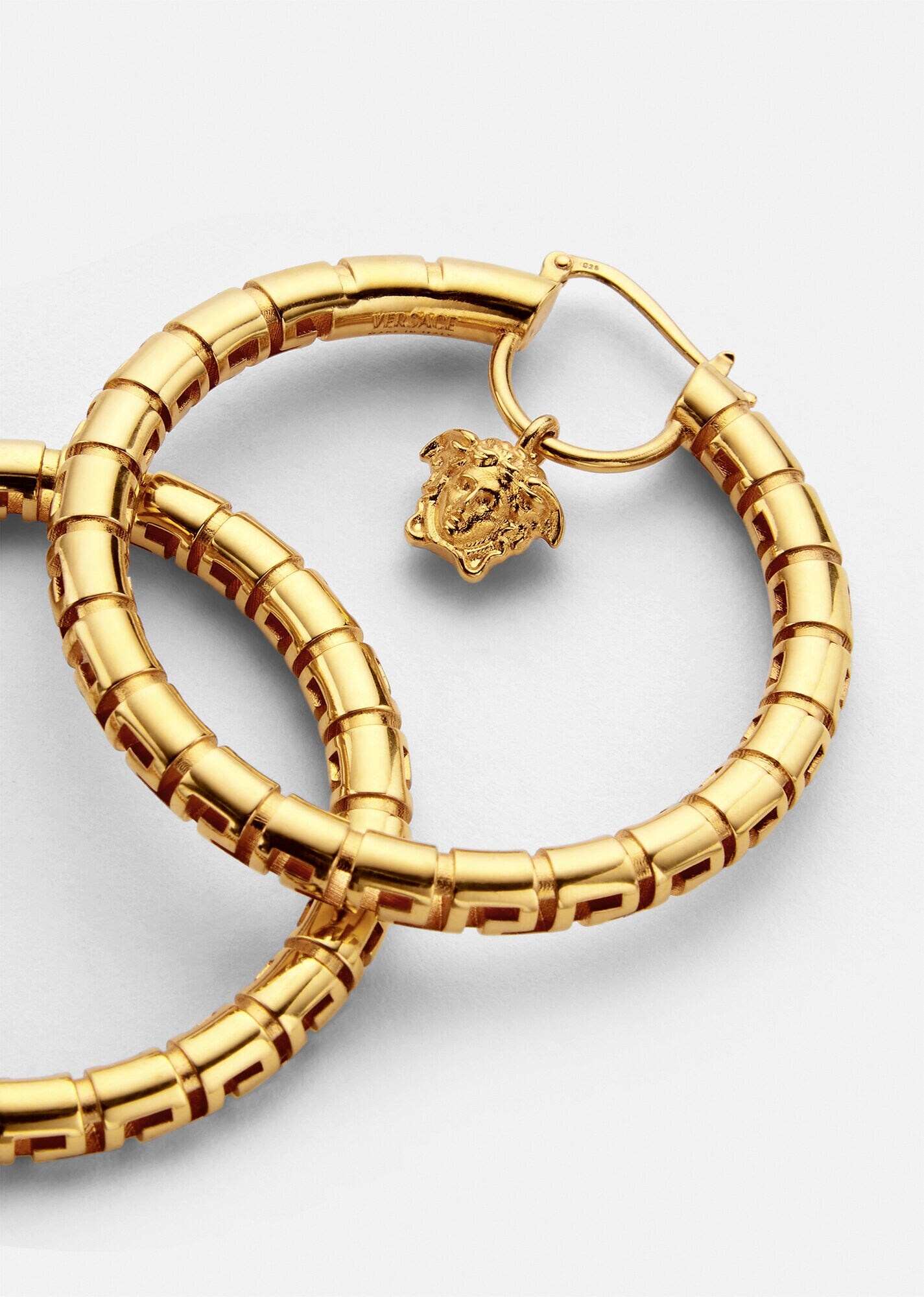 Greca Hoop Earrings - 2