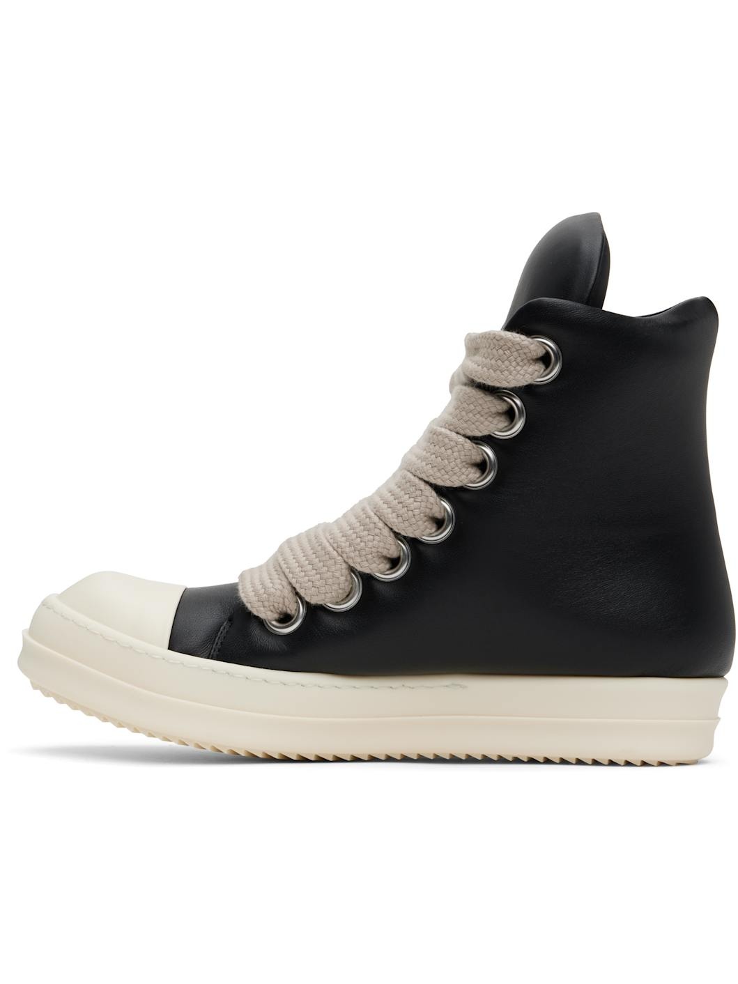 Black Hollywood Jumbolace Sneakers - 3