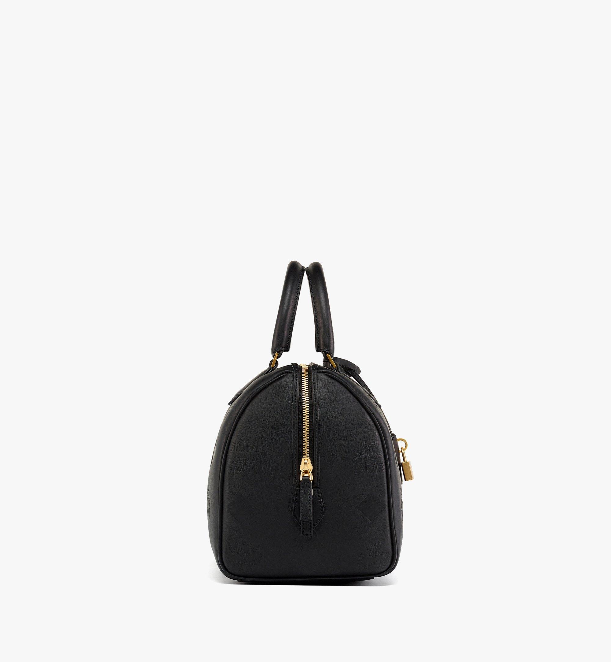 Ella Boston Bag in Maxi Monogram Leather - 2
