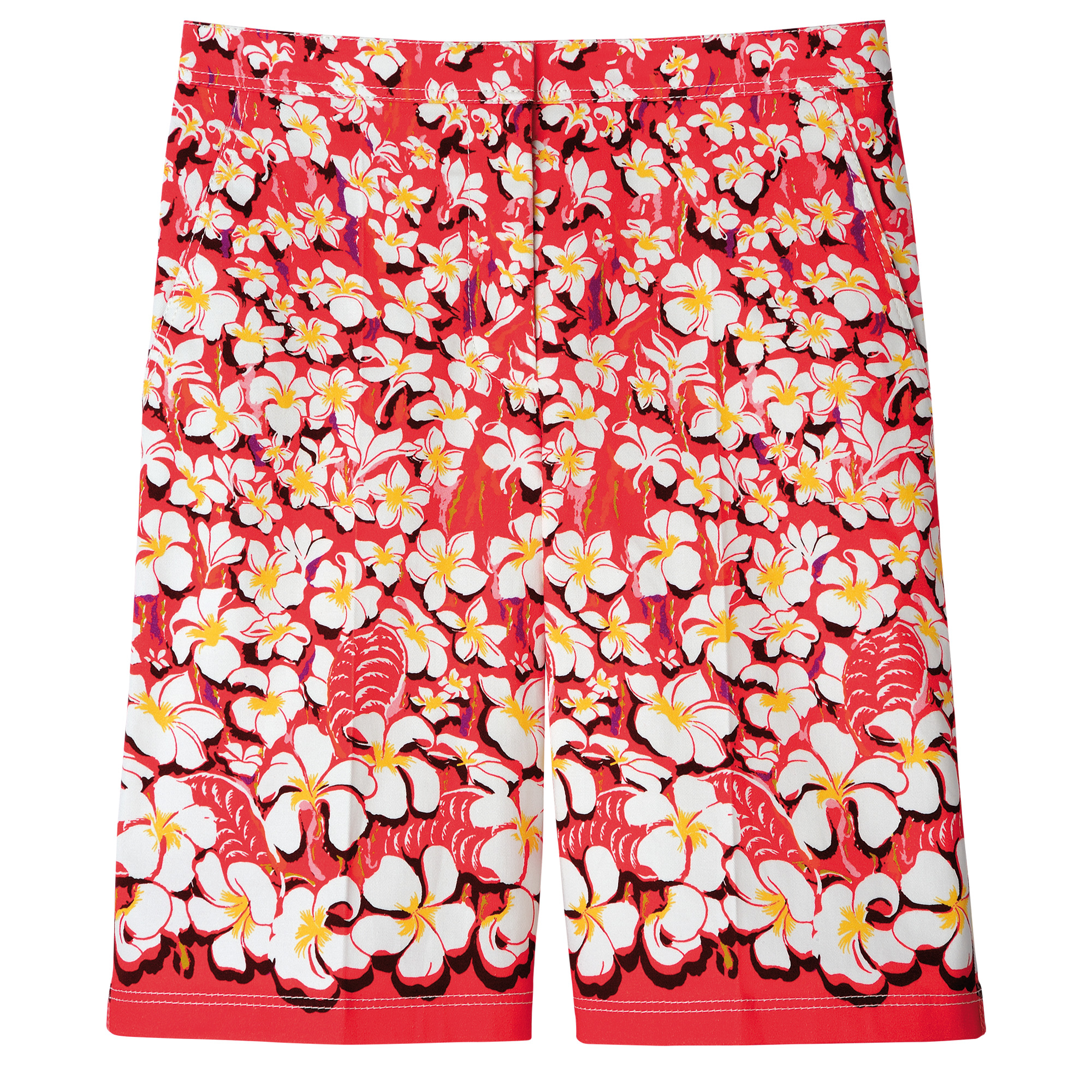 Bermuda shorts Strawberry - Gabardine - 1