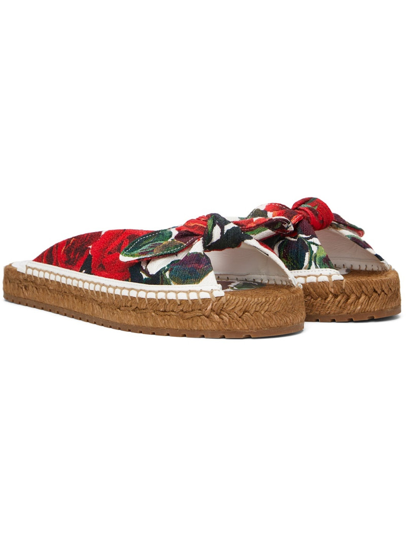 꽃 인쇄 espadrilles 4