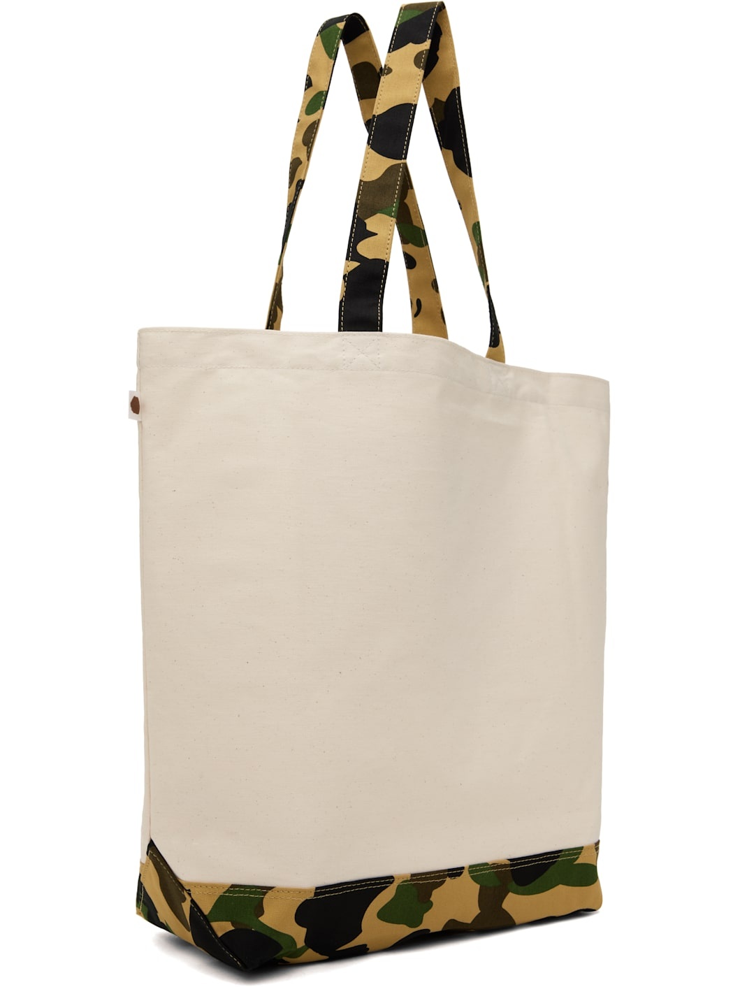 Off white camo tote bag best sale