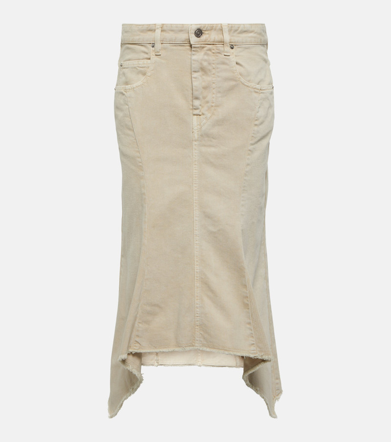 Nyda denim midi skirt - 1