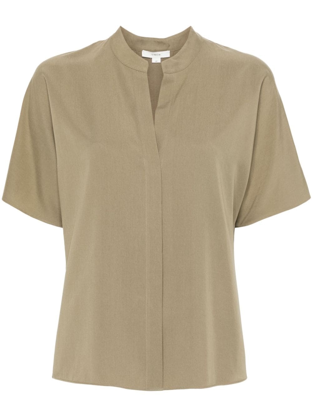 V-neck TENCELâ¢ shirt - 1