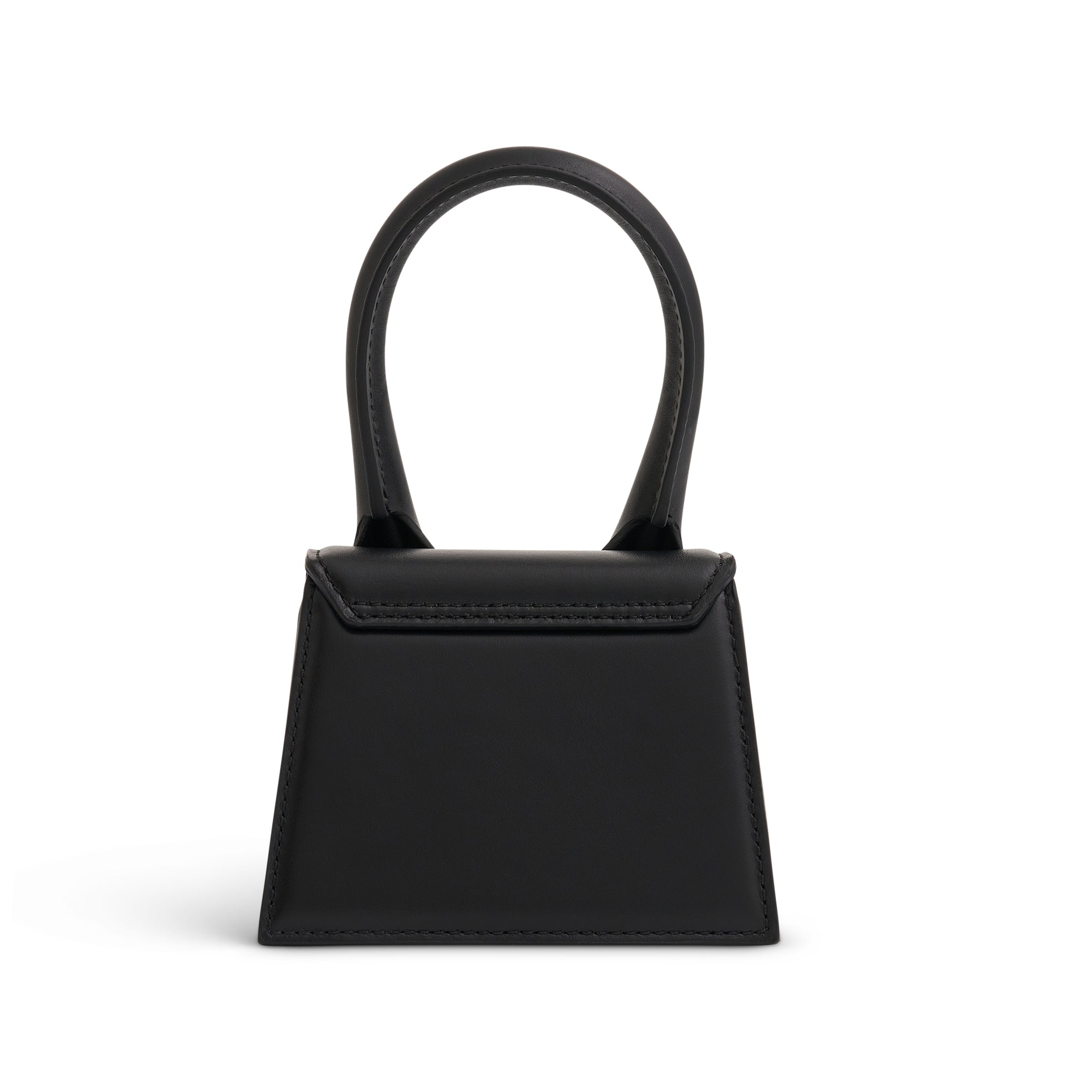 Le Chiquito Mini Leather Bag in Black - 4