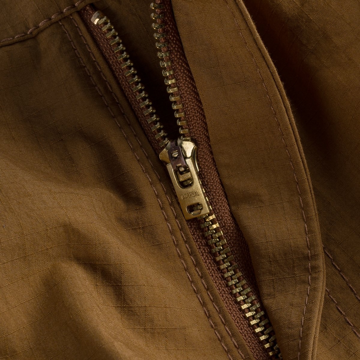 IH-736-BRN Ripstop Cargo Shorts - Brown - 9