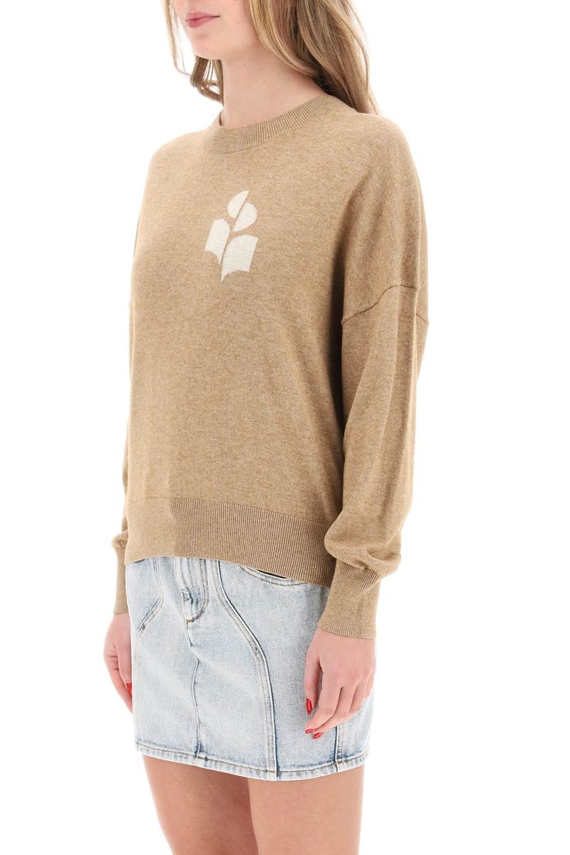 Isabel Marant Étoile MARISANS SWEATER WITH LOGO INTARSIA - 4