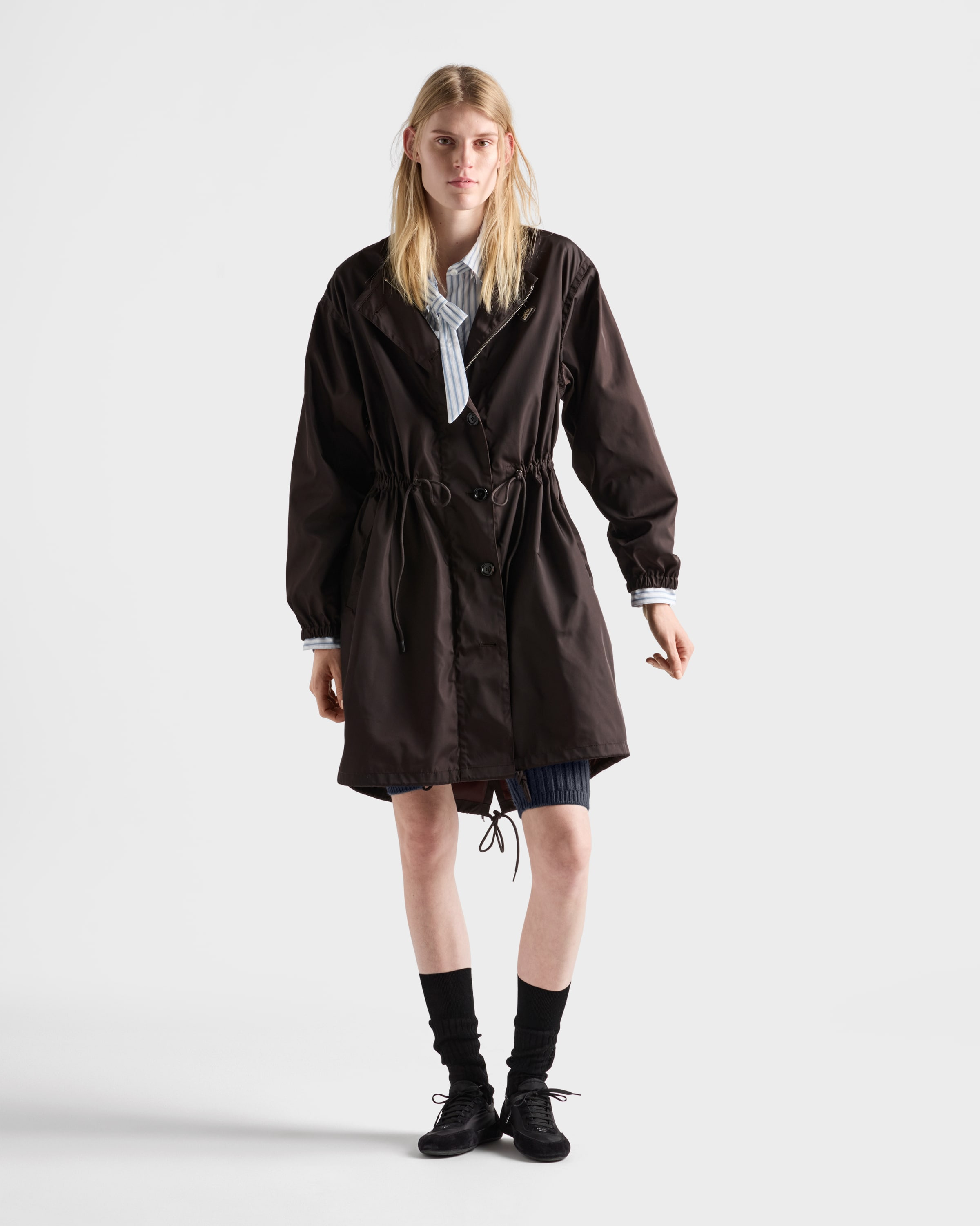 Re-Nylon raincoat - 2