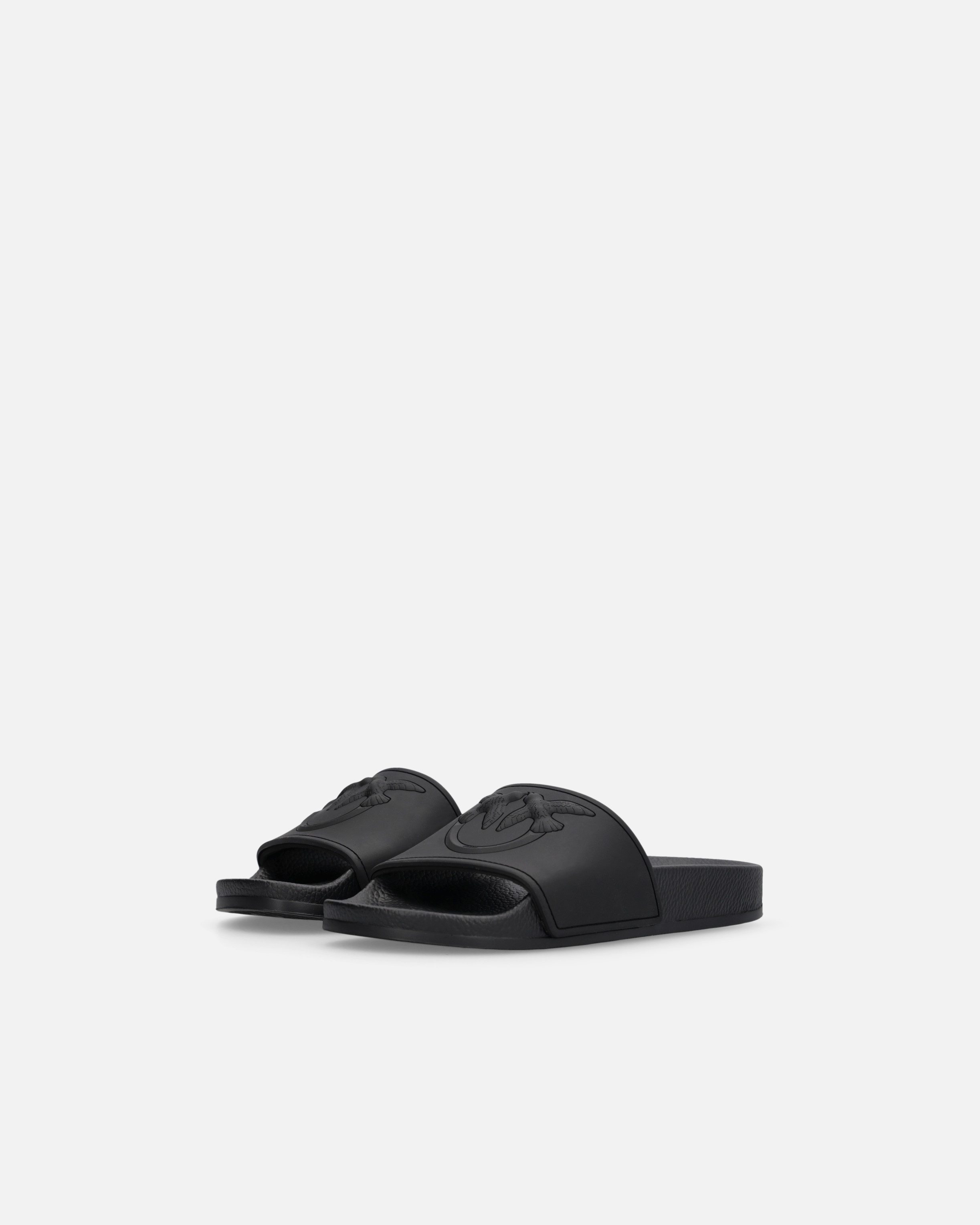 RUBBERIZED SLIPPERS WITH LOVE BIRDS LOGO BAND - 6