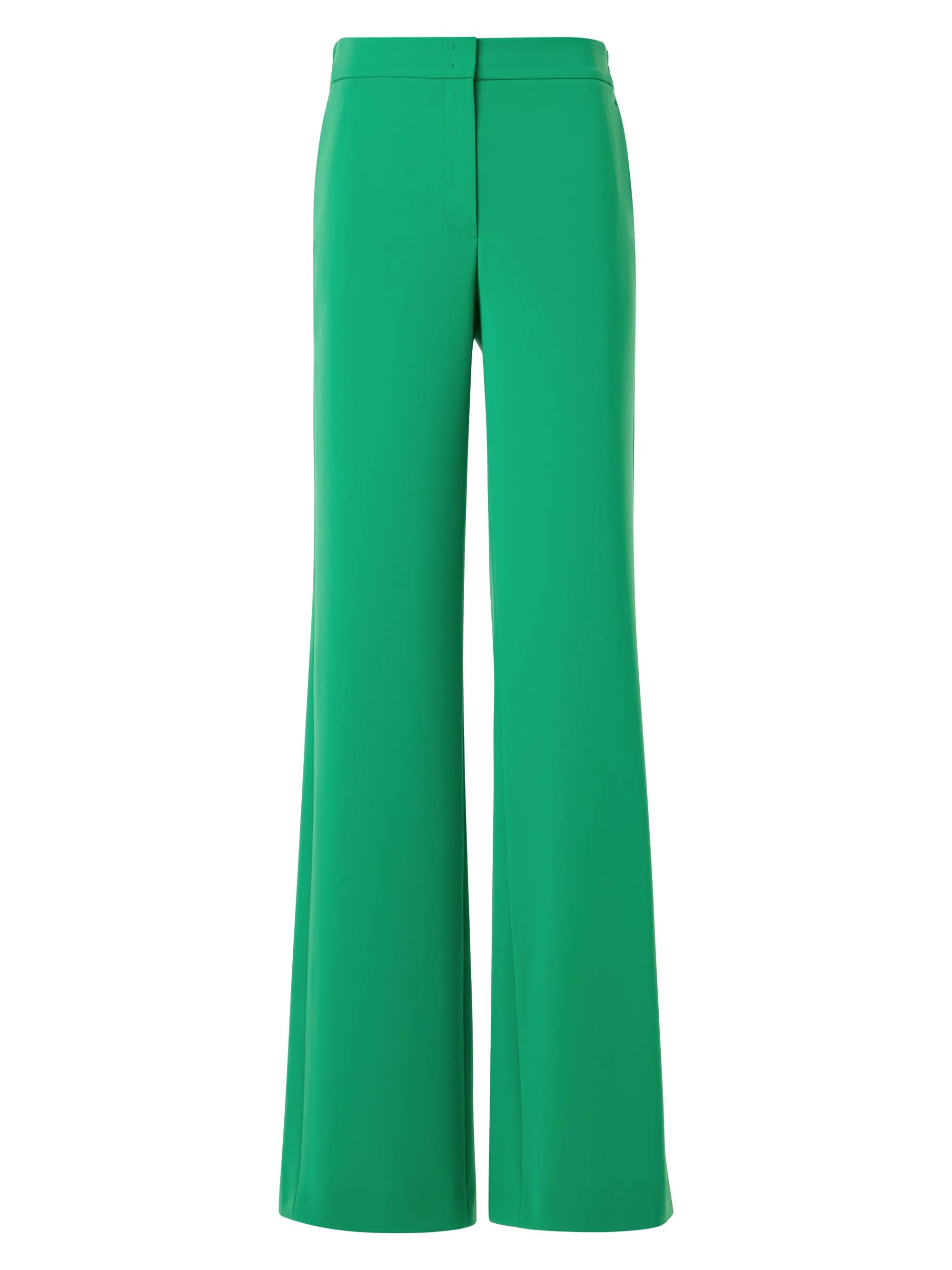 Women's Marla Crinkled Satin Pants - Green - 1